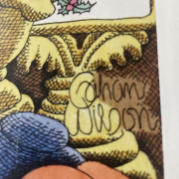 2013 Gahan Wilson Playboy Magazine Cartoon Santa Elf Christmas 8" x 11" - Picture 4 of 6